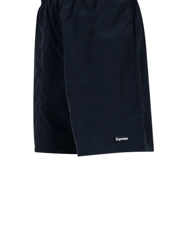 Supreme logo-print Water Shorts | Black | FARFETCH