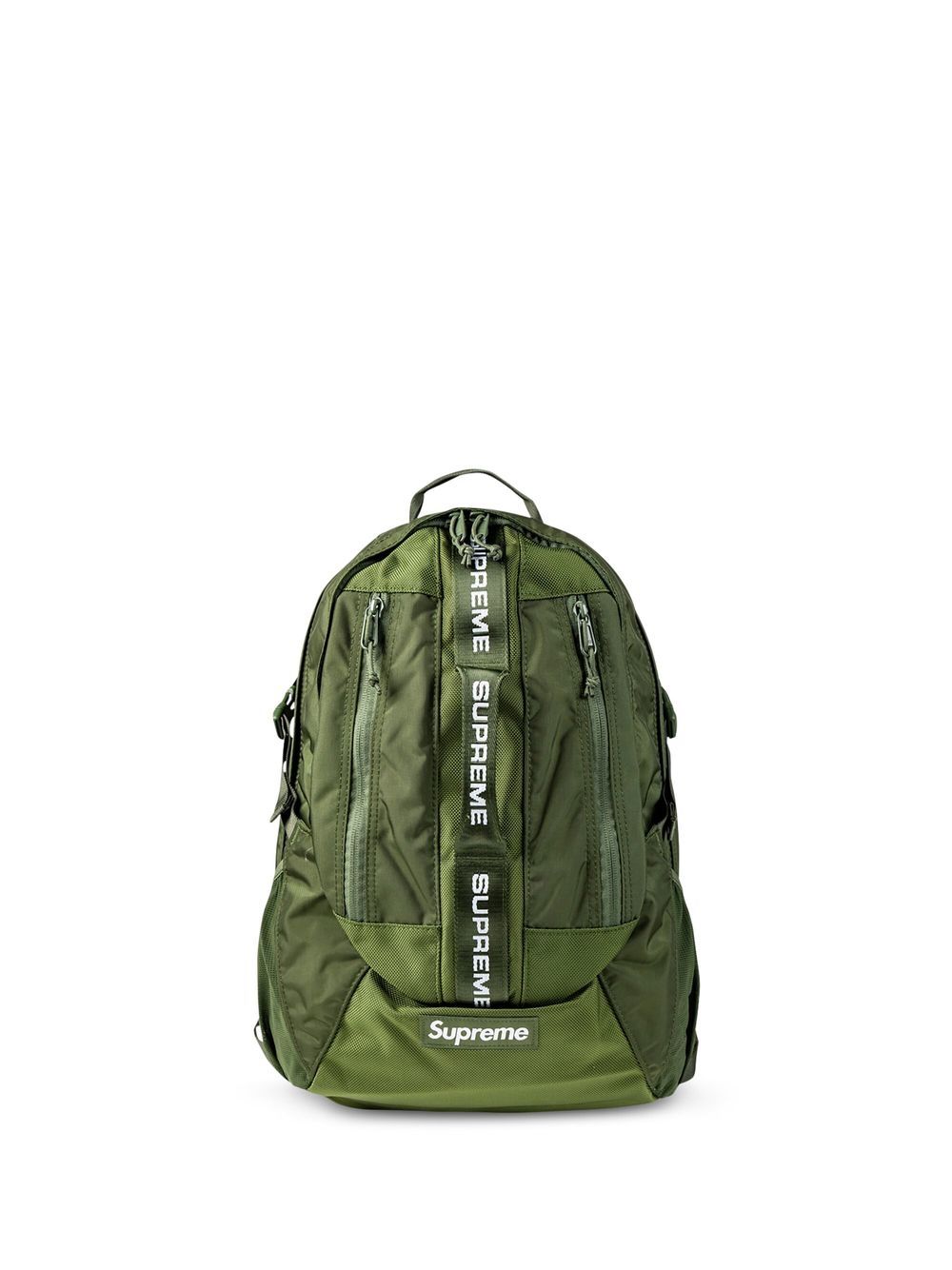Supreme Logo Strap Backpack | Green | FARFETCH