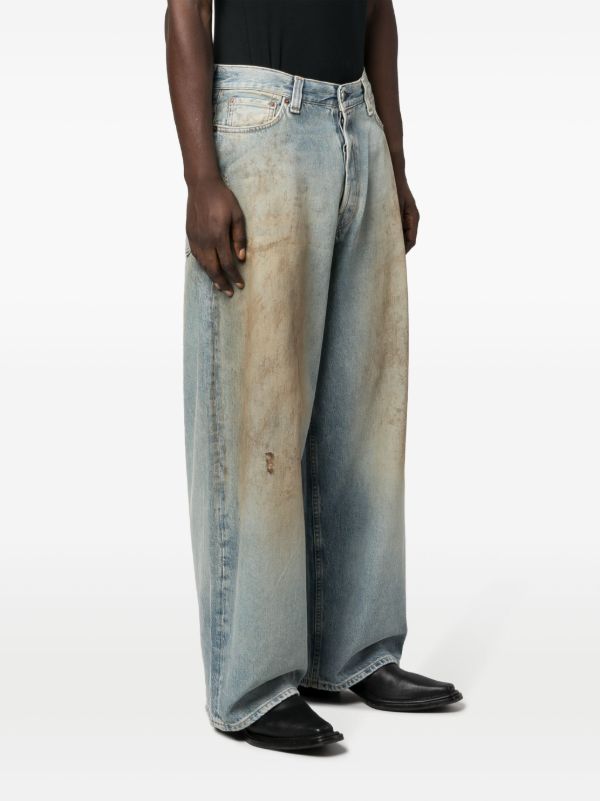 Acne Studios 2023 Super Baggy Fit Jeans | Blue | FARFETCH CA