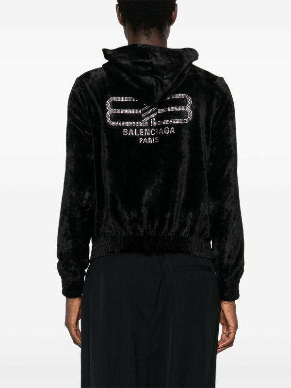 Balenciaga BB Paris パーカー | ブラック | FARFETCH JP