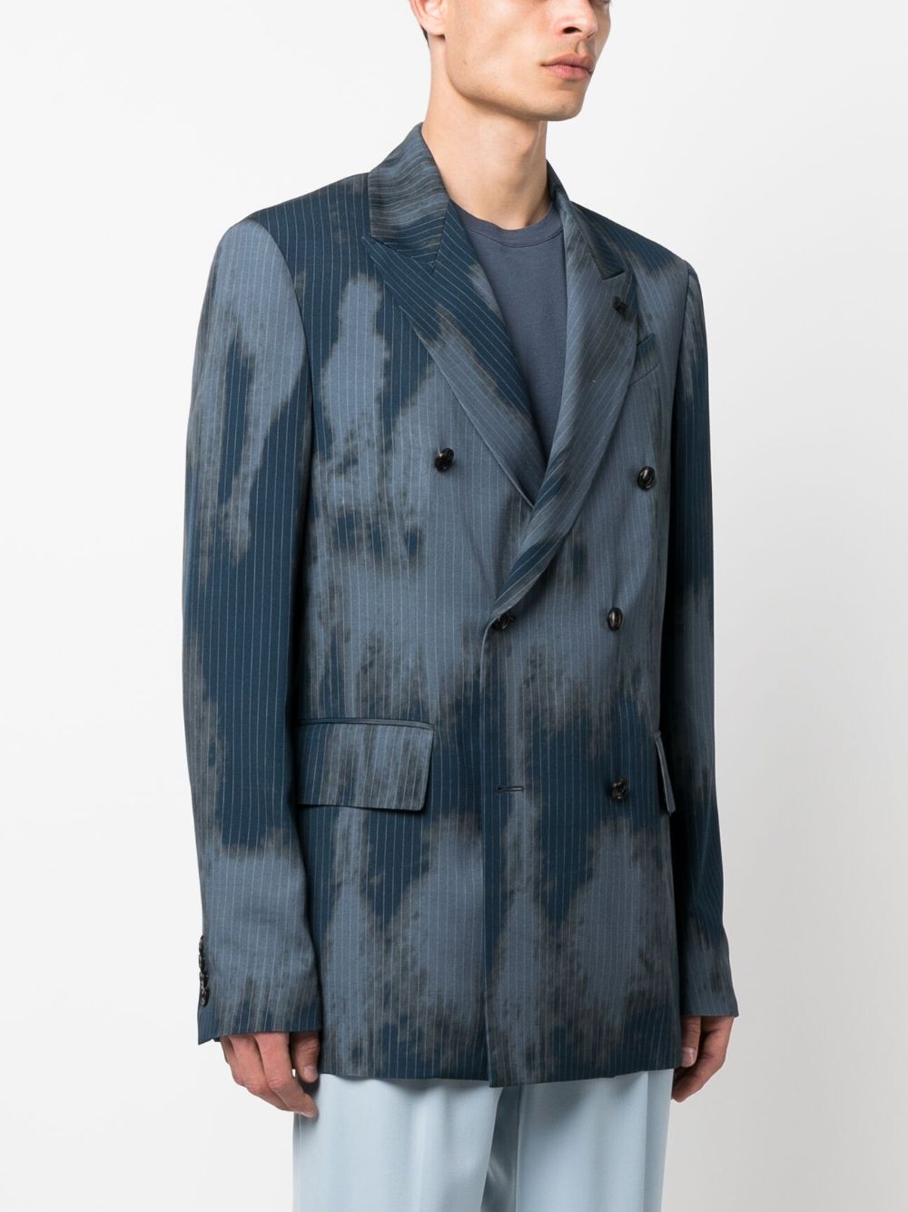 AMIRI ダブルジャケット | ブルー | FARFETCH JP