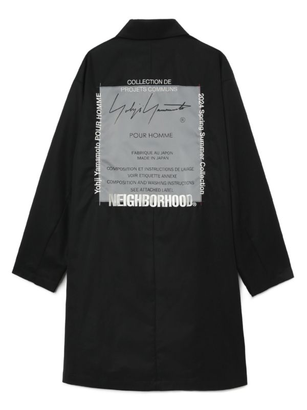 Yohji Yamamoto x Neighborhood コート | ブラック | FARFETCH JP