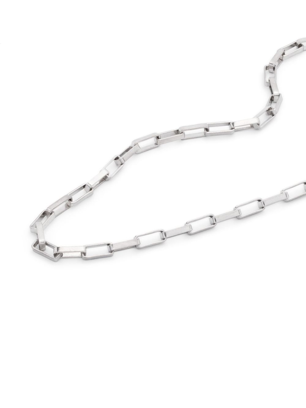 Tom Wood Billie Chain Necklace In 925 Sterling Silver | ModeSens