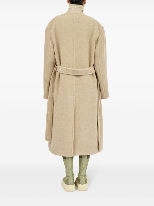MM6 Maison Margiela オーバーサイズ コート | ニュートラル | FARFETCH JP
