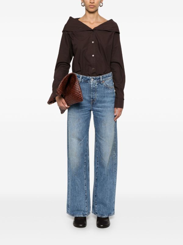 OUR LEGACY Treble Cut Jeans | Blue | FARFETCH