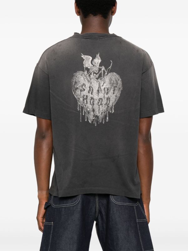 SAINT MXXXXXX x Neighborhood Tシャツ | ブラック | FARFETCH JP