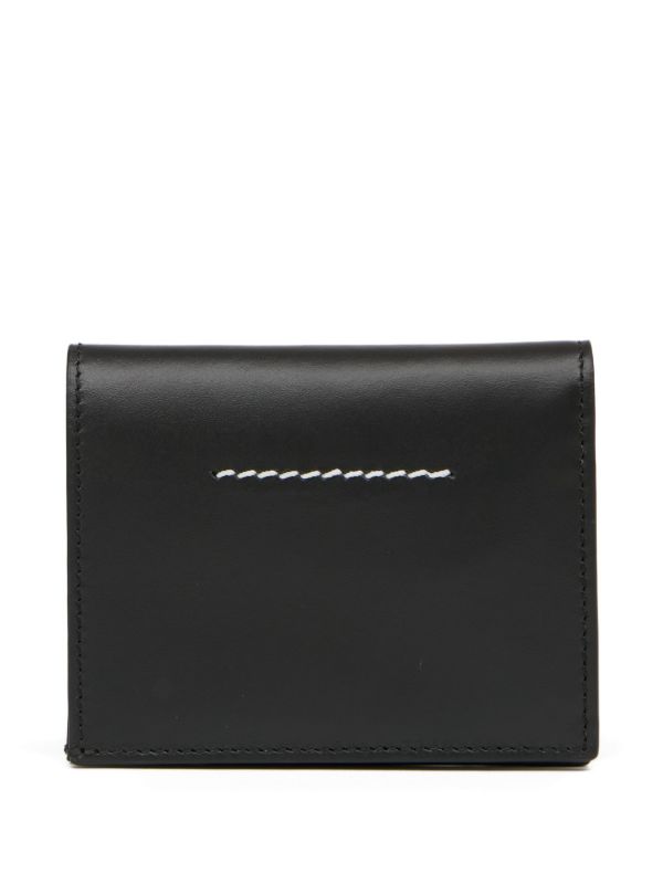 MM6 Maison Margiela Numeric 二つ折り財布 | ブラック | FARFETCH JP