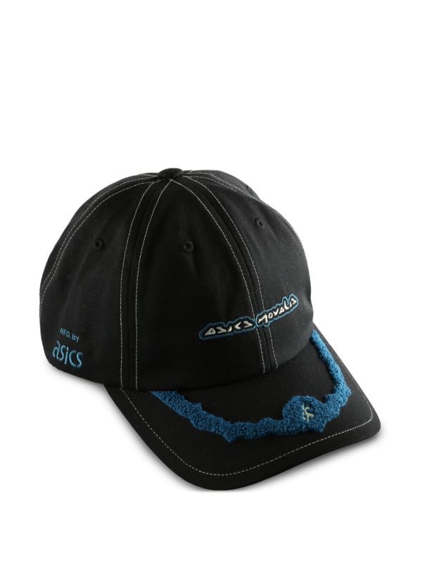ASICS x Kiko Kostadinov embroidered-detail Baseball Cap | ブラック