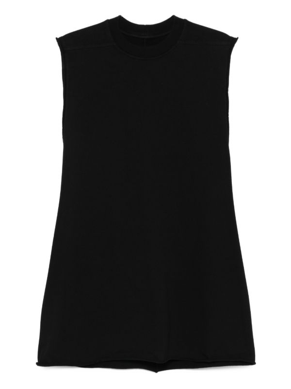 Rick Owens ラウンドネック ノースリーブトップ | ブラック | FARFETCH JP