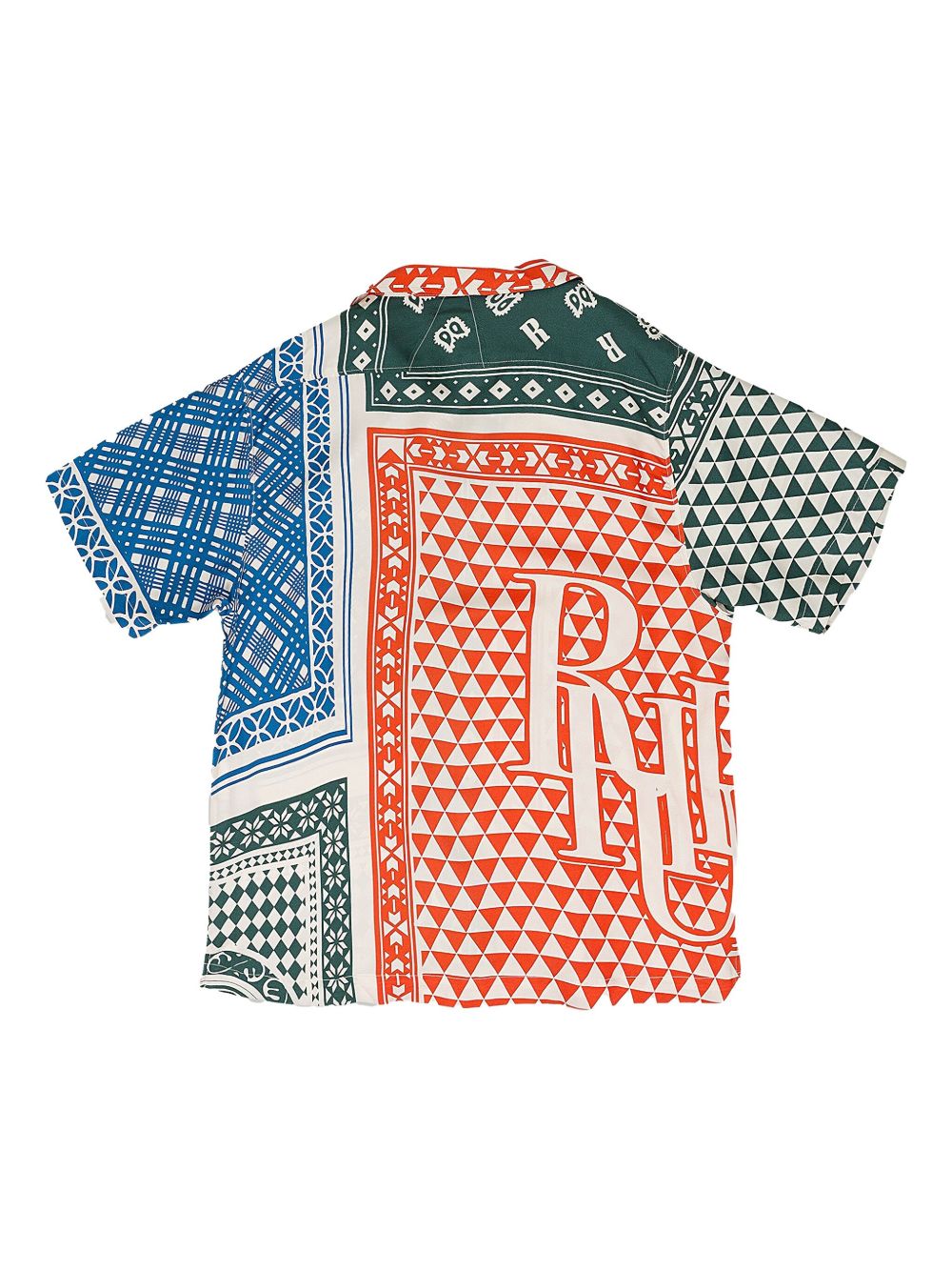 RHUDE button-down Card Shirt | Red | FARFETCH