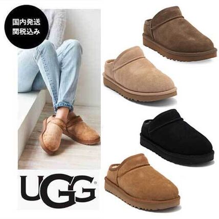 ベージュ系 UGG CLASSIC SLIPPER(アグ クラシック スリッパ