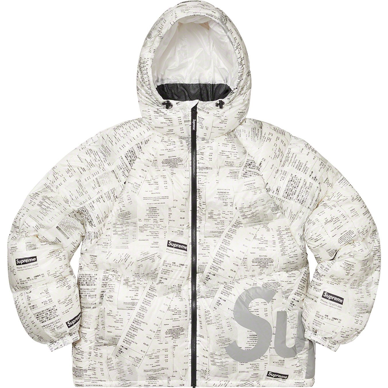 FW20 Supreme Hooded Down Jacket - ダウン ジャケット (Supreme