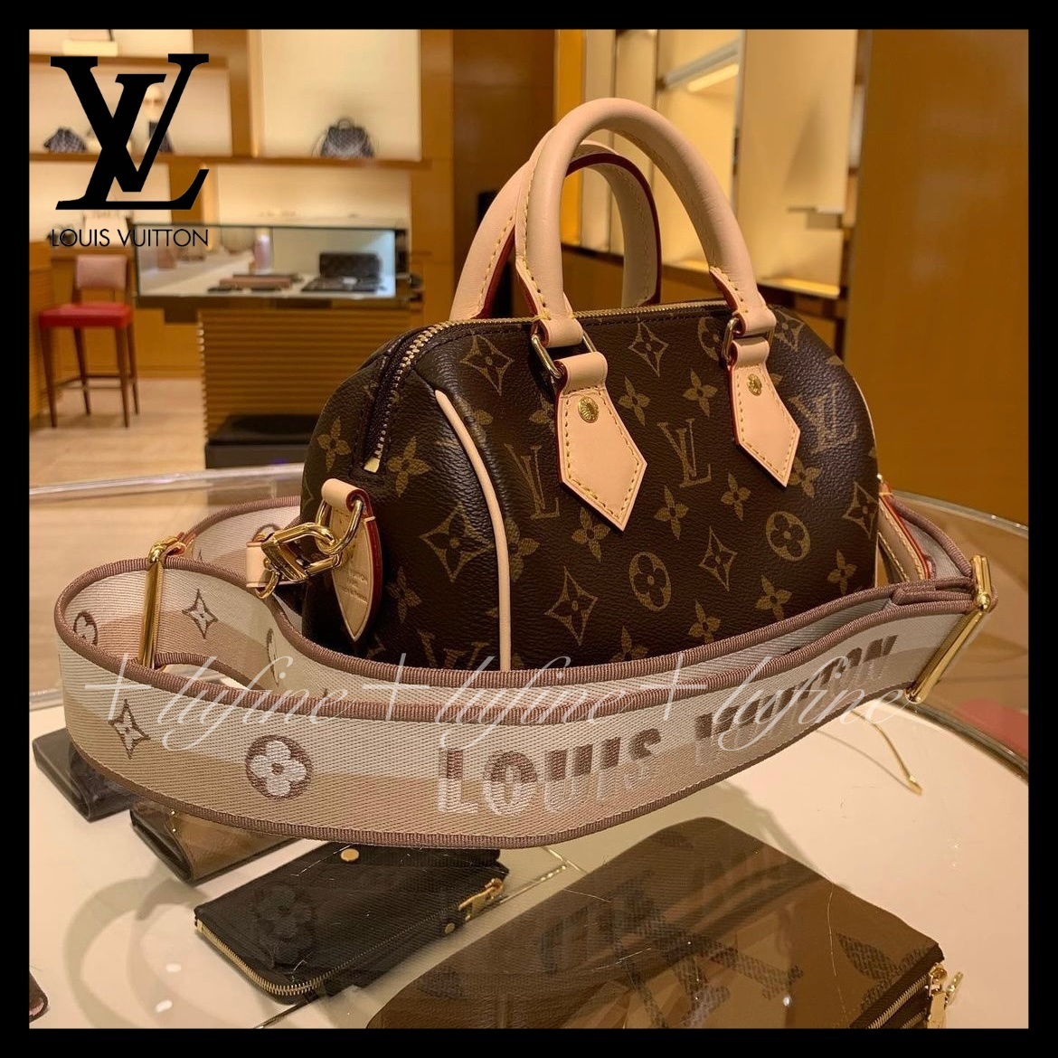 即発☆入手困難】ルイヴィトン スピーディ バンドリエール 20 (Louis