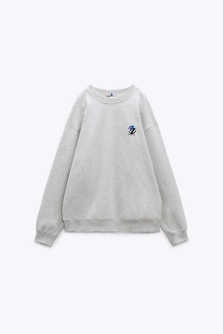 ☆関税込☆Ader Error x Zara☆Oversize Sweatshirt Grey☆ (ADERERROR