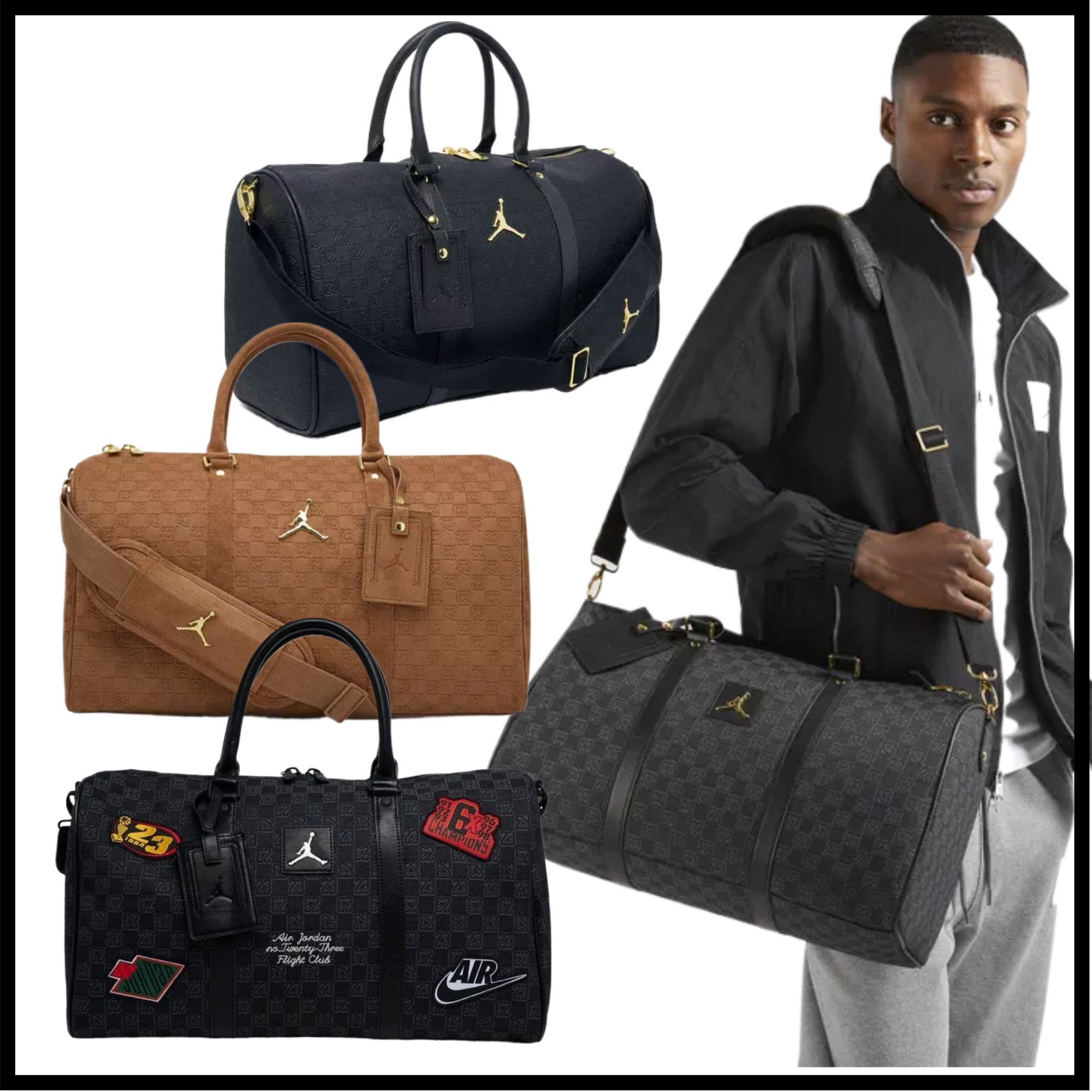 国内発送【NIKE】Jordan Monogram Duffle Bag / ダッフルバッグ (Nike