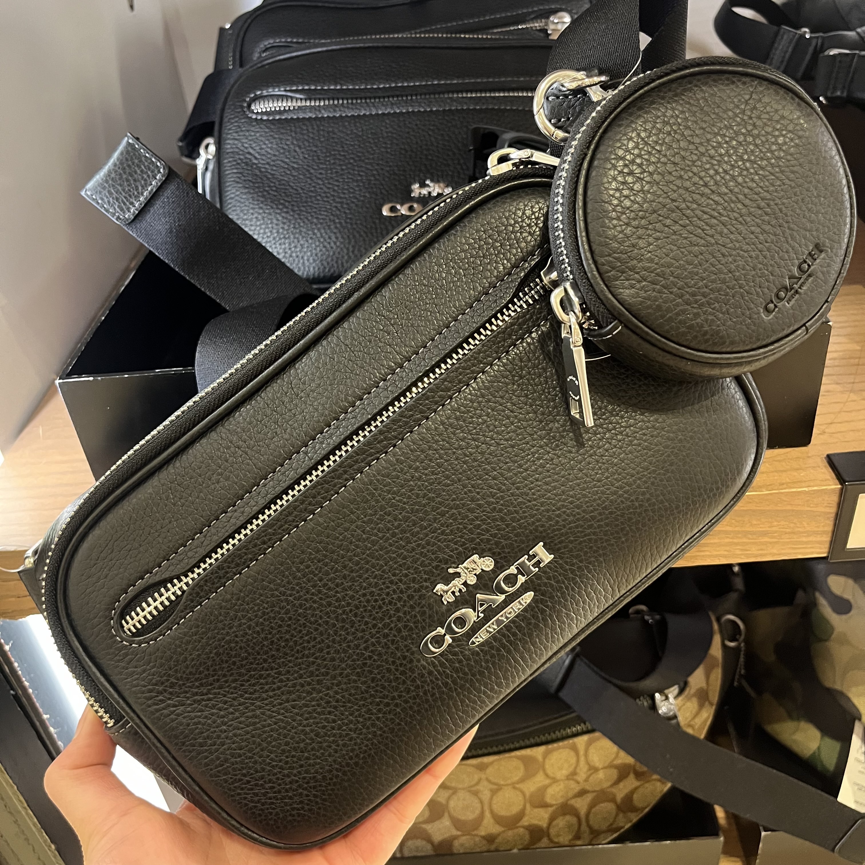 Coach】コインケース付き エリアス ベルトバッグ (Coach/ショルダー