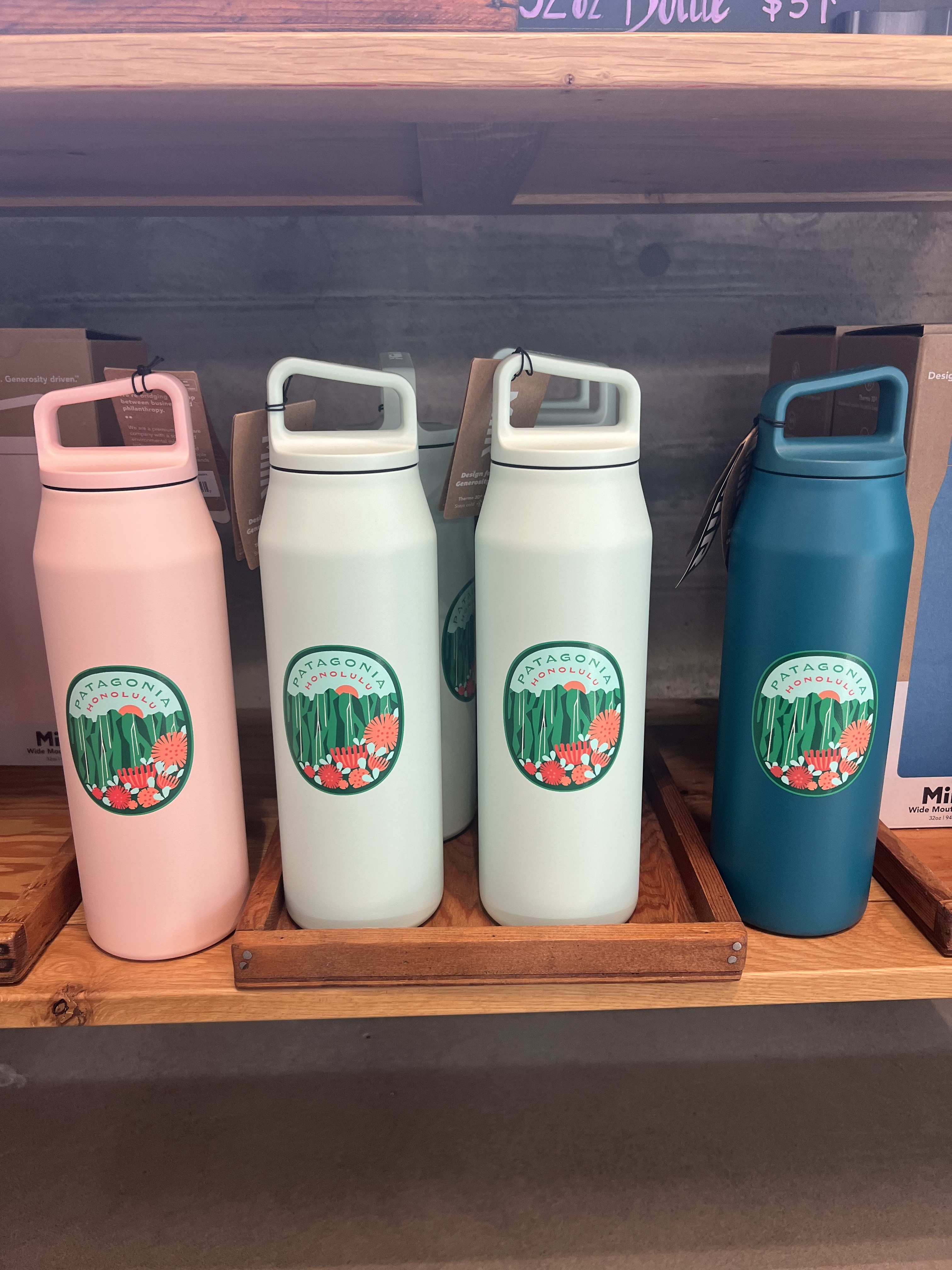 ハワイ限定☆パタゴニアPataloha ステンレスボトル (946ml) MiiR