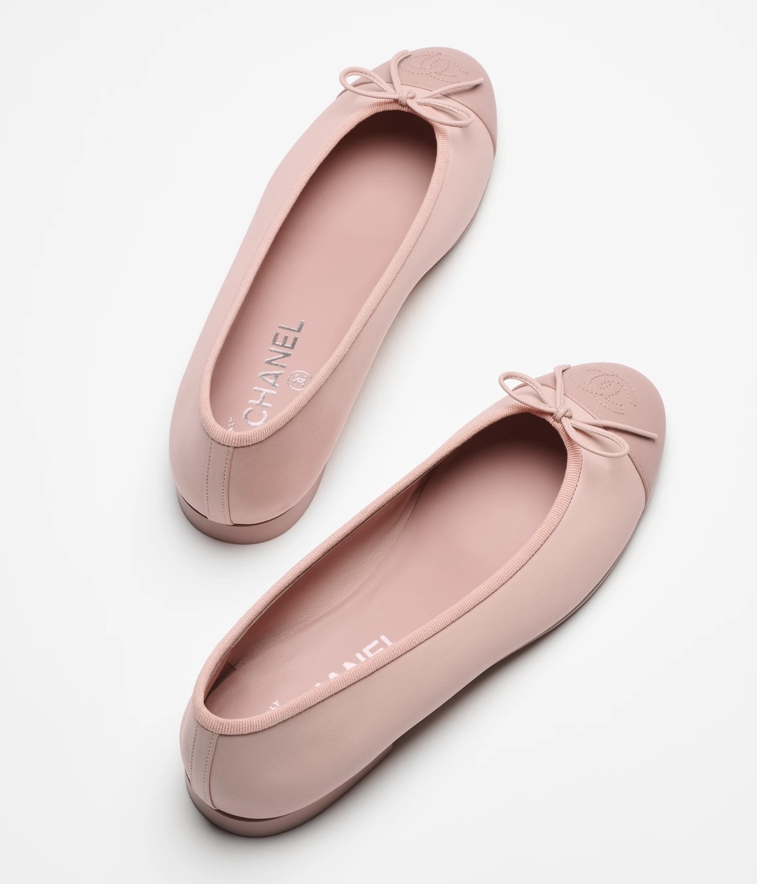 大人フェミニンなコーデに♪】CHANEL バレリーナ ラムスキン (CHANEL