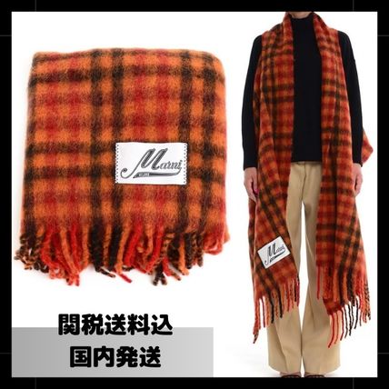 オレンジ系 MARNI(マルニ) マフラー・ストール(レディース) - ブランド