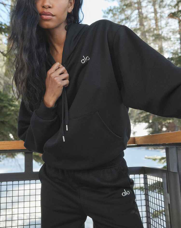 ALO Yoga☆ACCOLADE オーバーサイズ パーカー♪【送料込】 (ALO Yoga