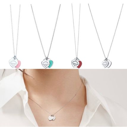 ダブルハート Tiffany & Co(ティファニー) ネックレス・ペンダント