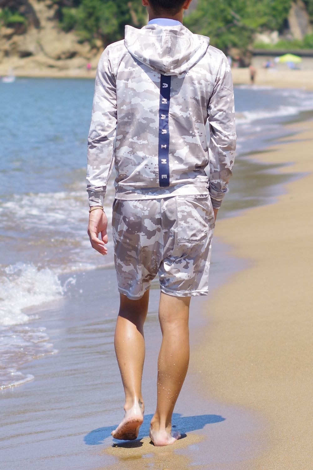 セットアップ【muta MARINE】ラッシュパーカー＆ショートパンツ (muta