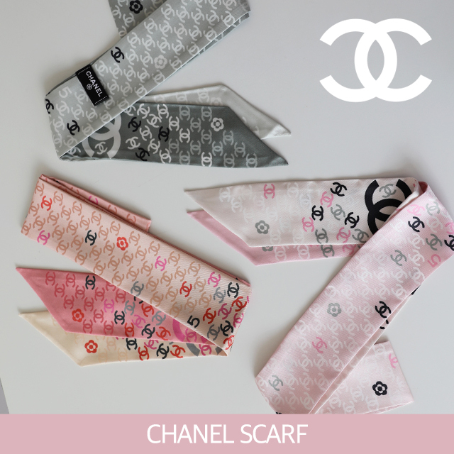 CHANEL】シャネル シルク ツイリー ヘア バンド (CHANEL/スカーフ