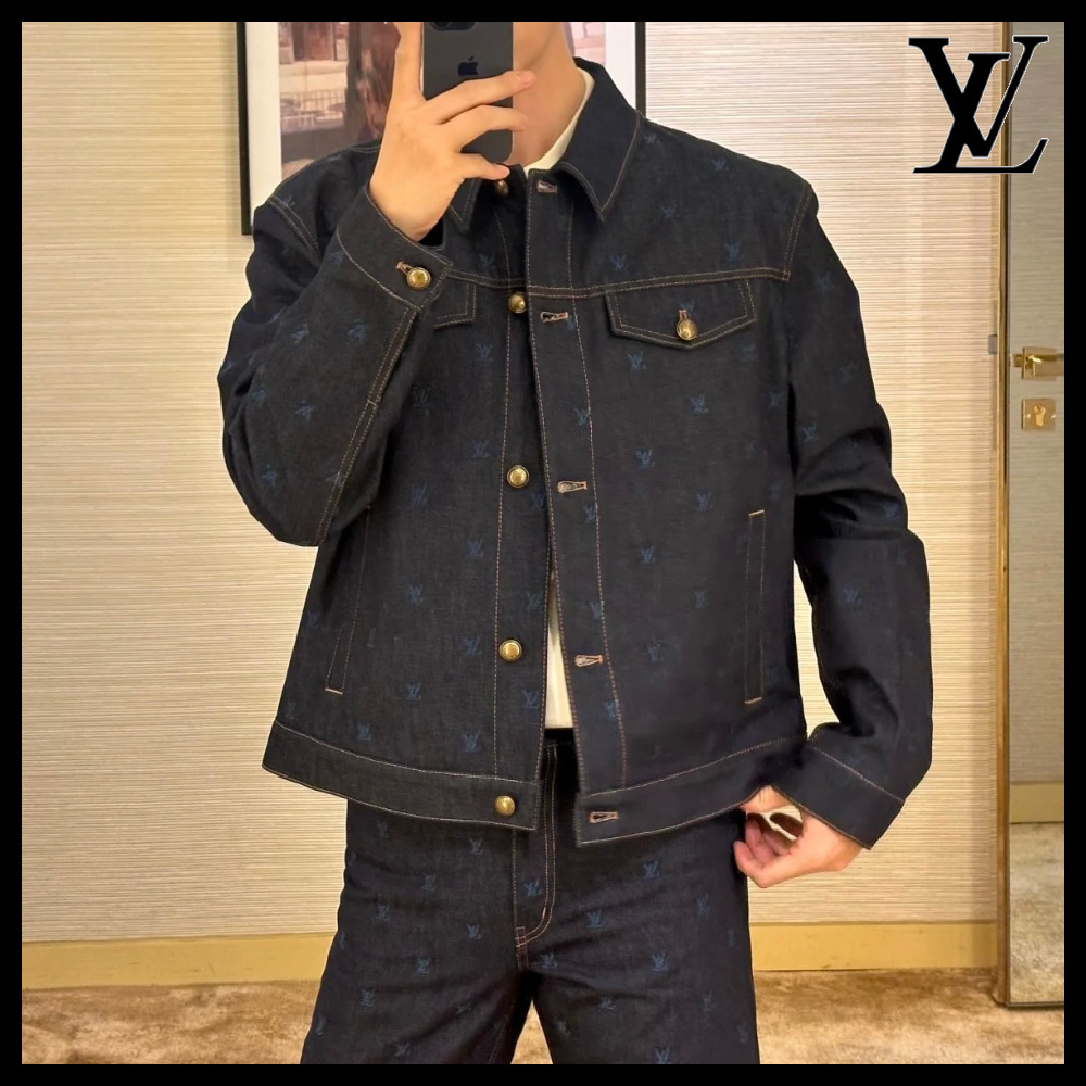 大人クールに♪】Louis Vuitton☆デニムブルゾン (Louis Vuitton