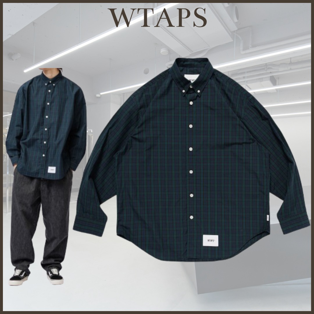 WTAPS】BD 03 / LS / COTTON. BROADCLOTH. TEXTILE. OF (WTAPS/シャツ