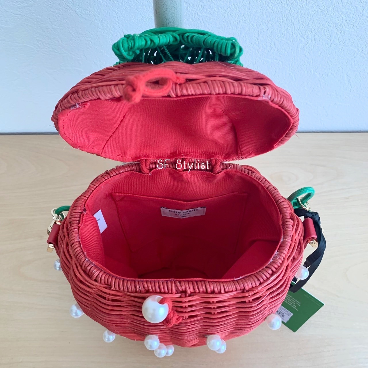 奇跡の入手☆Kate Spade×TARGET限定イチゴのバケツかごバッグ苺 (kate