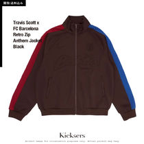 Travis Scott FC Barcelona Retro Zip Anthem Jacket バルセロナ