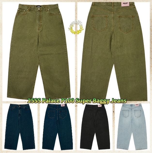 ☆25SS 入手困難☆Palace P100 Super Baggy Jeans (Palace Skateboards