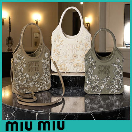 花柄 MiuMiu(ミュウミュウ) トートバッグ(レディース) - ブランド通販