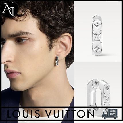 シルバー フープピアス Louis Vuitton(ルイヴィトン) ピアス(メンズ