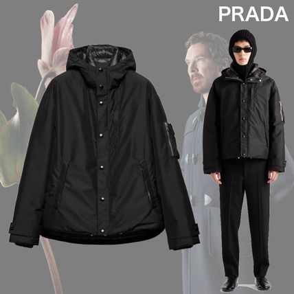 ブラック（黒）系 M PRADA(プラダ) アウターその他(メンズ) - ブランド