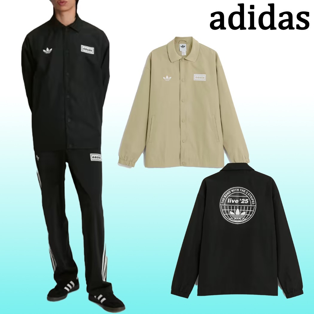 adidas Originals x Oasis TOUR コーチ ジャケット (adidas/コーチ
