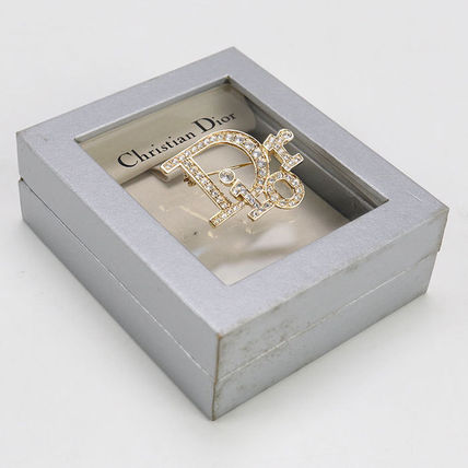 2950-2 極美品✨Dior ブローチ CD ロゴ 希少 刻印 極美品✨ Dior