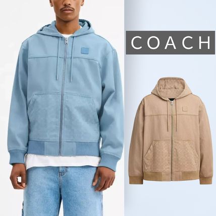 ブルー（青）系 Coach(コーチ) パーカー・フーディ(メンズ) - ブランド