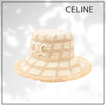 CELINE(セリーヌ) ストローハット(レディース) - ブランド通販のBUYMA