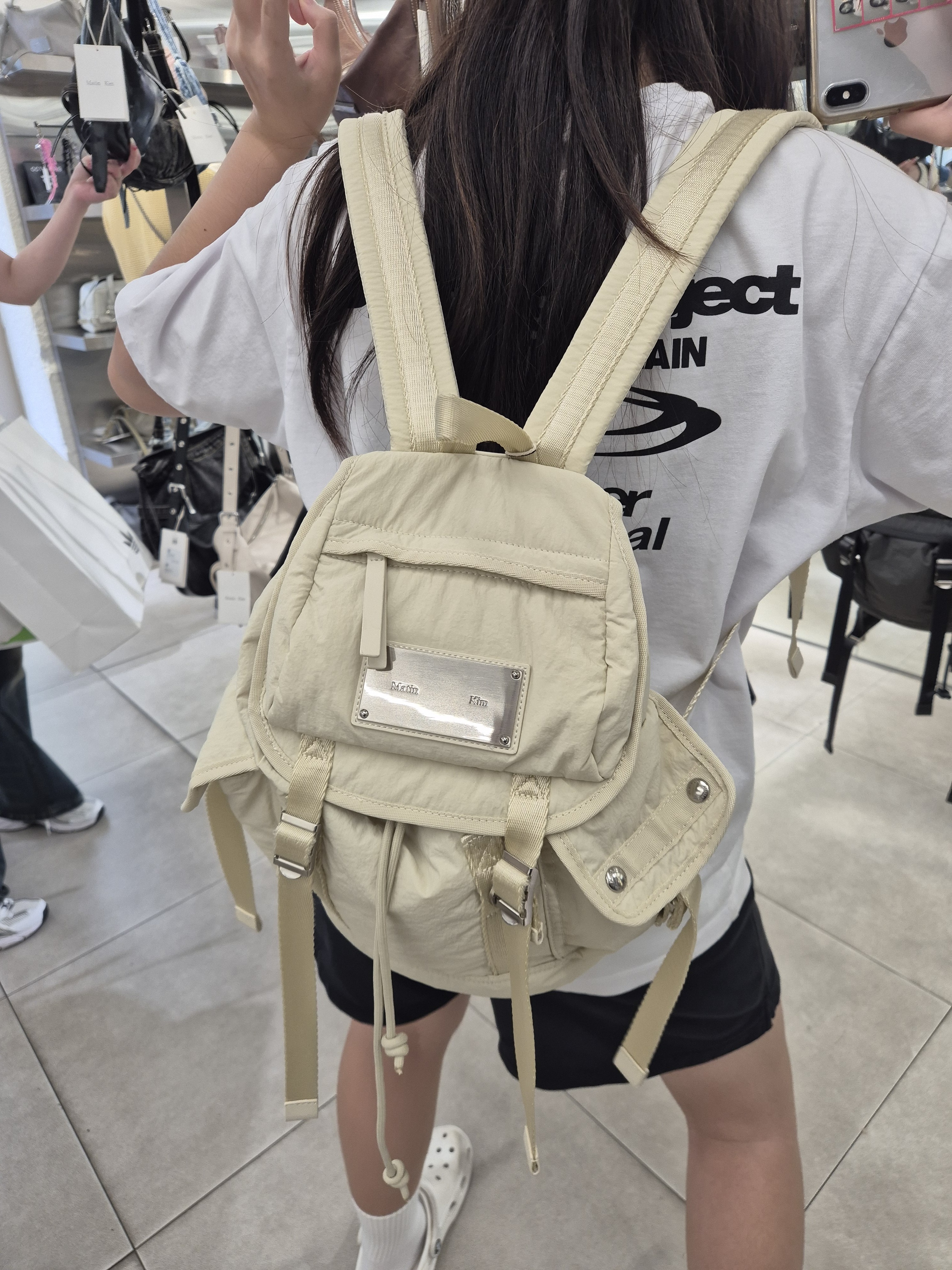☆MATIN KIM ☆POCKET UTILITY SMALL BACK PACK (Matin Kim/バック