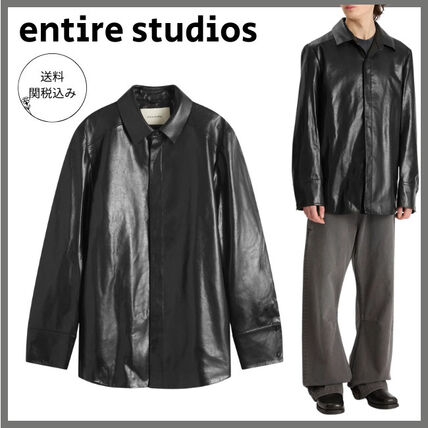 entire studios(エンタイアスタジオ) レザージャケット(メンズ