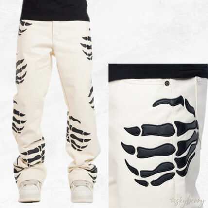 ストリート ホワイト（白）系 GUAPI(グアピ) パンツ・ボトムス(メンズ