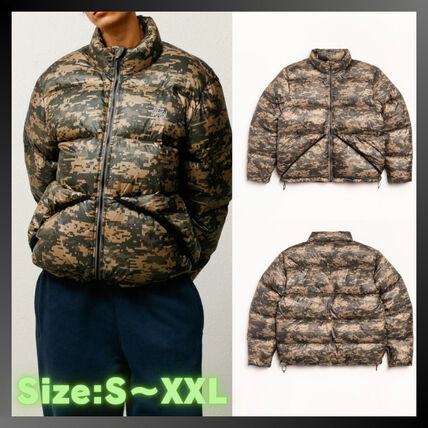 カモフラージュ（迷彩） STUSSY(ステューシー) ダウンジャケット