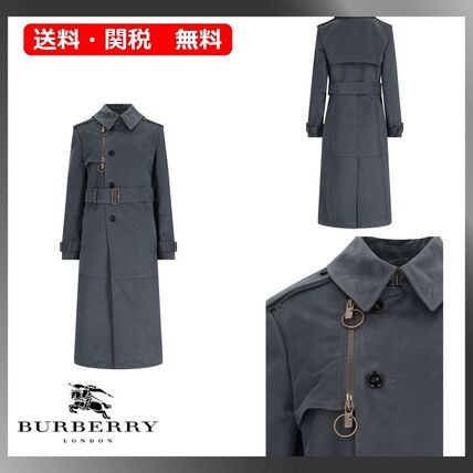 グレー（灰色）系 Burberry(バーバリー) コート(レディース