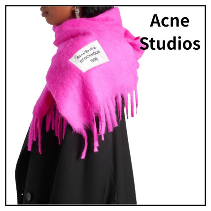ピンク系 Acne Studios(アクネストゥディオス) マフラー・ストール