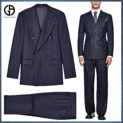 ブラック（黒）系 GIORGIO ARMANI(ジョルジオアルマーニ) スーツ