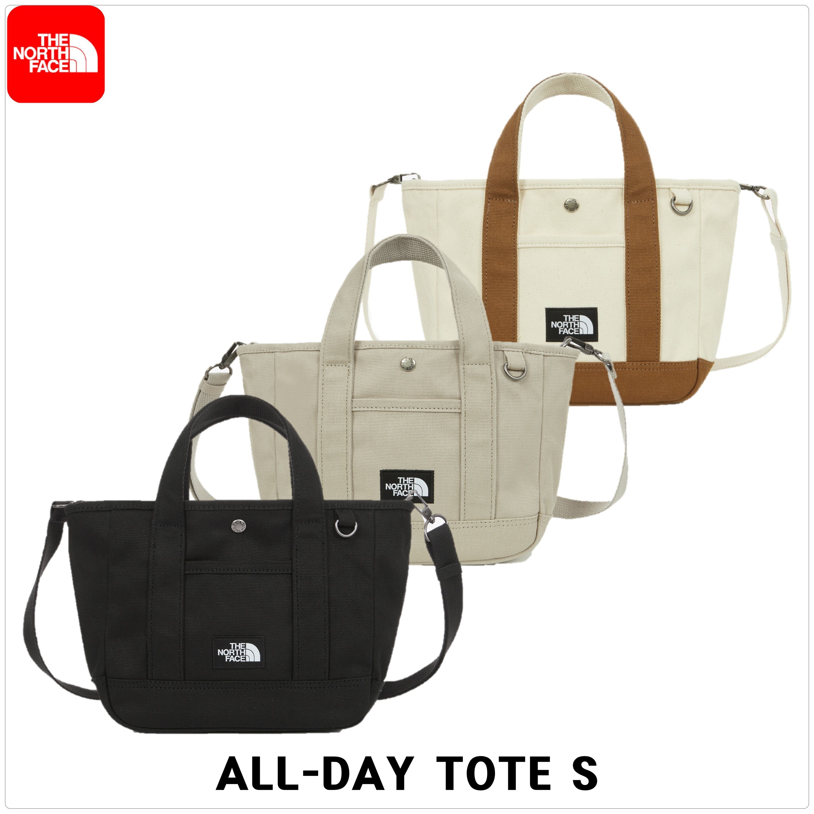 ノースフェイス]ALL-DAY TOTE Sバッグ☆新作・25AW☆男女☆人気 (THE