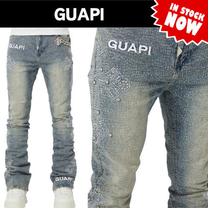 VINTAGE BLUE DISTRESSED CROSS DENIM - ブランド通販のBUYMA