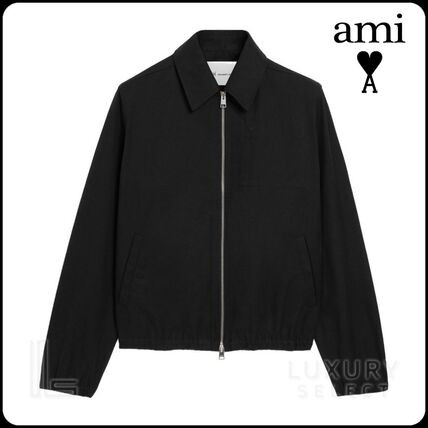 ブラック（黒）系 M AMI PARIS(アミ パリス) ブルゾン(メンズ
