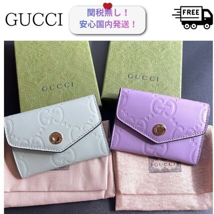 パープル（紫）系 イタリア GUCCI(グッチ) 財布・小物(レディース
